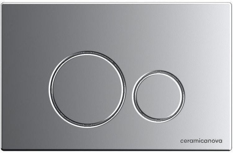 Инсталляция Ceramicanova Envision CN1001M для унитаза с клавишей смыва Хром матовый