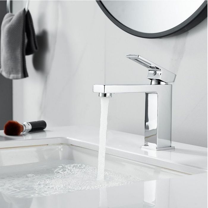 Смеситель для раковины Raffine F0196 цвет Хром