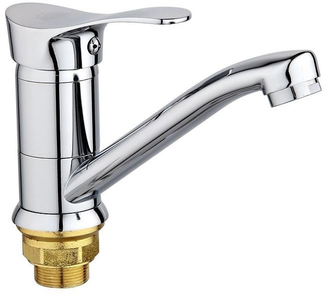 Смеситель для кухни Ростовская Мануфактура Сантехники SL86-004FBS-15 Хром