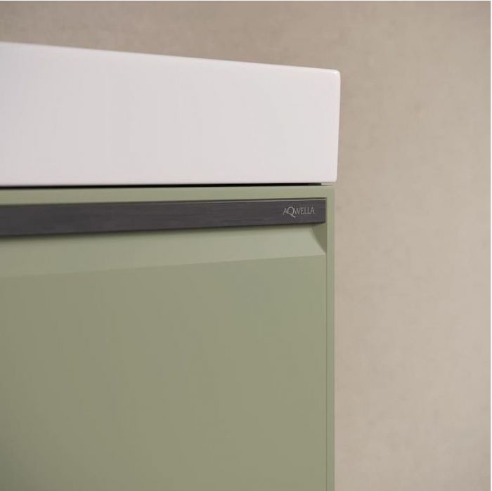Тумба под раковину Aqwella Pure 65 PUR0165SH подвесная Шалфей зеленый