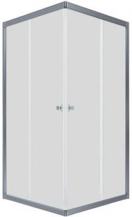 Душевой уголок Triton Вента-Хром 80х80 Щ0000057861 профиль Хром стекло прозрачное