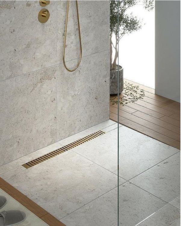 Душевой лоток Timo Drain System 60 DS230106/17 с решеткой Золото матовое Душевой лоток Timo Drain System 60 DS230106/17 с решеткой Золото матовое