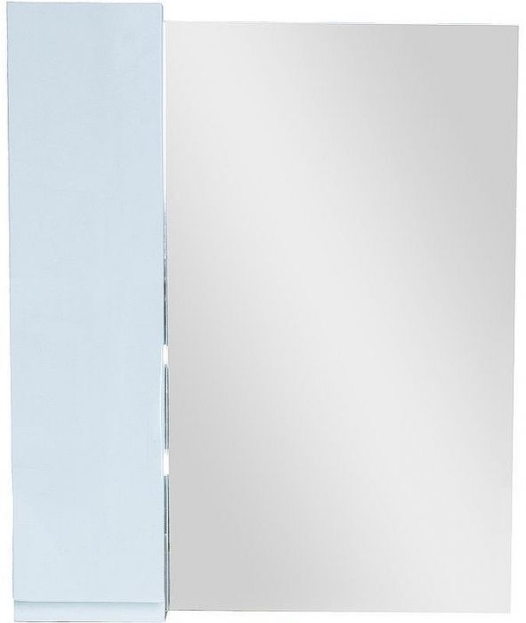 Зеркало со шкафом Bellezza Асти 70 L 4616311022011 Белое