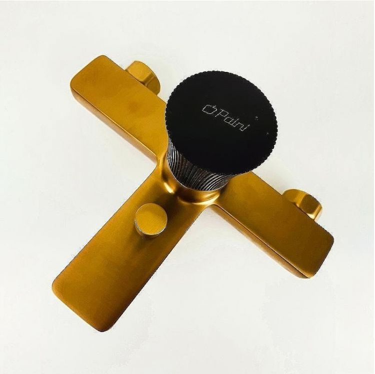 Смеситель для ванны Paini Domus 18PJ111PZ Золото матовое