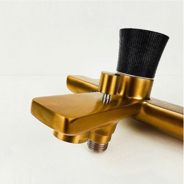 Смеситель для ванны Paini Domus 18PJ111PZ Золото матовое