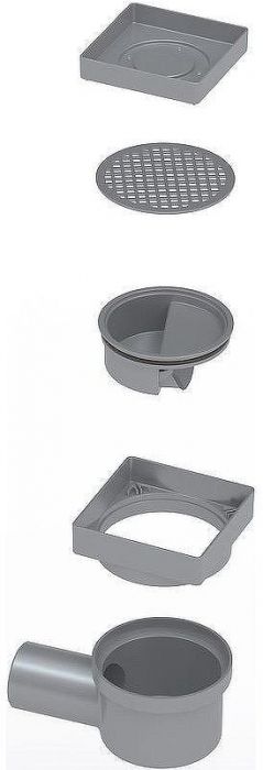 Душевой трап Berges Trend Keramik 100x100 093001 под плитку