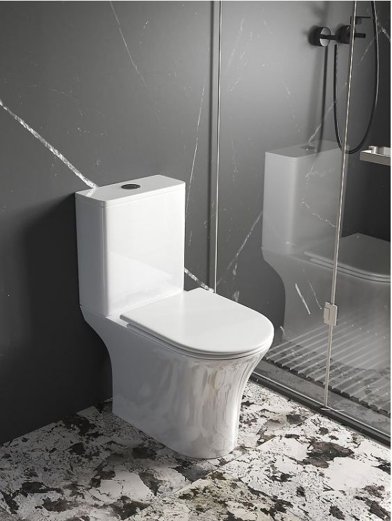 Унитаз компакт Ceruttispa Bernina CT11133 цвет Белый с сиденьем Микролифт Унитаз компакт Ceruttispa Bernina CT11133 цвет Белый с сиденьем Микролифт