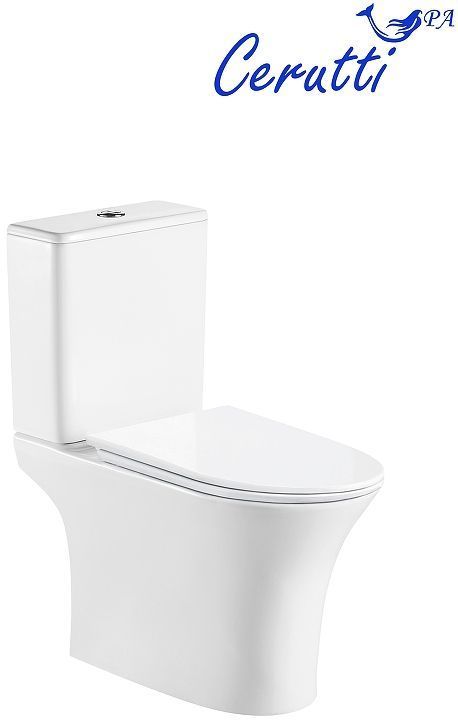 Унитаз компакт Ceruttispa Bernina CT11133 цвет Белый с сиденьем Микролифт Унитаз компакт Ceruttispa Bernina CT11133 цвет Белый с сиденьем Микролифт