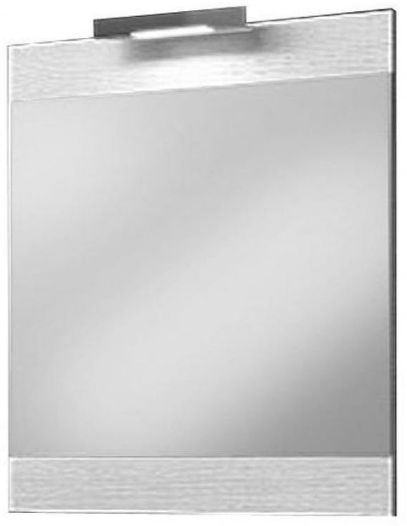 Зеркало Aqwella Бриг 70 Br.02.07/Gray с подсветкой Дуб седой