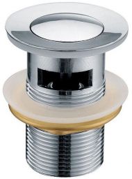 Донный клапан Kaiser 8035 click-clack Хром Донный клапан Kaiser 8035 click-clack Хром