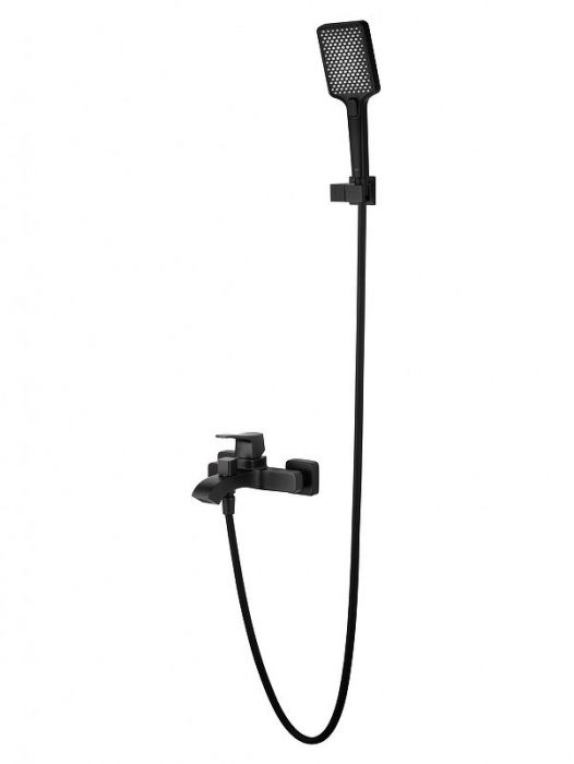 Смеситель для ванны Wonzon & Woghand Flex WW-88037072-MB цвет Черный матовый