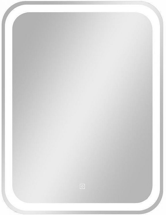 Зеркало Континент Russo 500х700 ЗЛП3031 с подсветкой с сенсорным выключателем