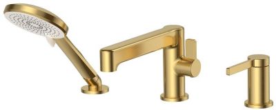 Смеситель на борт ванны ESKO Sochi Gold SC355Gold цвет Золото