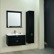 Мебель АКВАТОН Леон 80, цвет ясень чёрный Мебель АКВАТОН Леон 80, цвет ясень чёрный