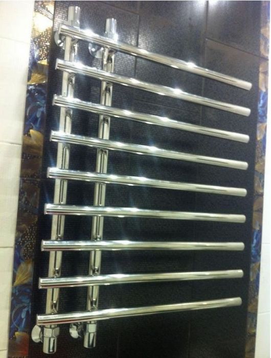 Водяной полотенцесушитель Ника Bamboo ЛБ 4 80x60 Хром