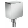 Hansgrohe Fixfit Square шланговое подсоединение, цвет: хром