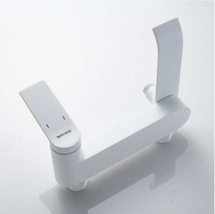 Смеситель для ванны Shevanik S4102C цвет Белый