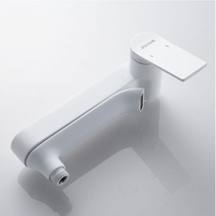 Смеситель для ванны Shevanik S4102C цвет Белый