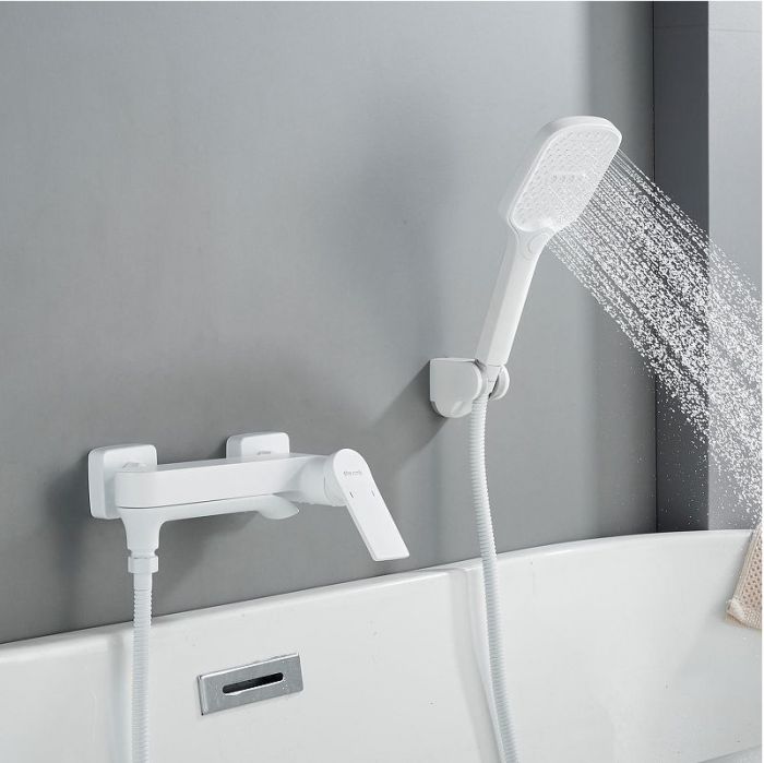 Смеситель для ванны Shevanik S4102C цвет Белый