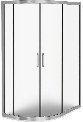 Душевой уголок Good Door Latte R-120-G-WE 120x80 профиль Белый стекло Grape