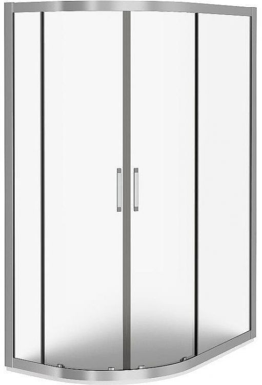 Душевой уголок Good Door Latte R-120-G-WE 120x80 профиль Белый стекло Grape
