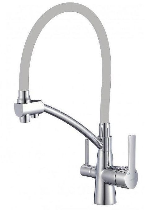 Смеситель для кухни Savol S-L1805-04 цвет Хром Серый
