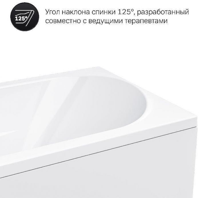 Акриловая ванна AM.PM Sense New 170x70 без гидромассажа