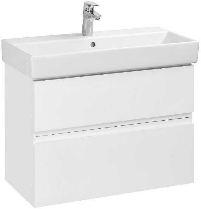 Тумба под раковину Roca Oleta 80 A857640501 подвесная Белая матовая