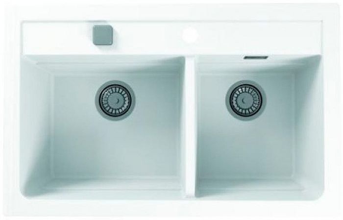 Кухонная мойка Alveus Granital Atrox 50 Arctic G11 790x500 1131997 Белая