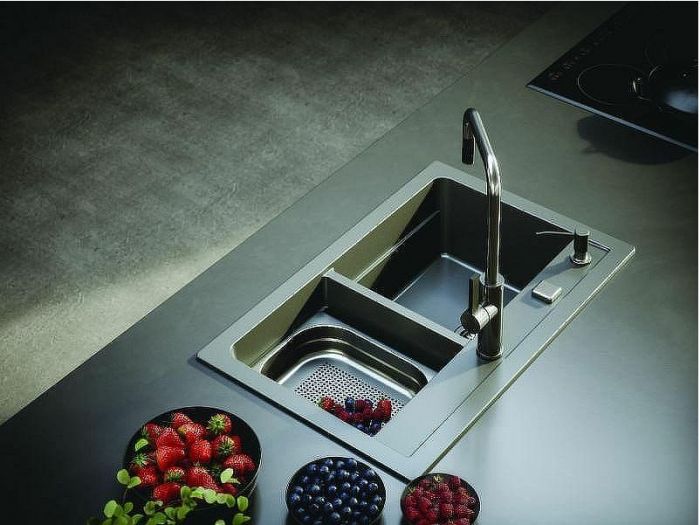 Кухонная мойка Alveus Granital Atrox 50 Arctic G11 790x500 1131997 Белая