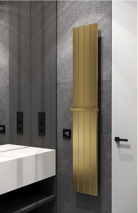 Электрический полотенцесушитель Boheme Flat 725-G Золото