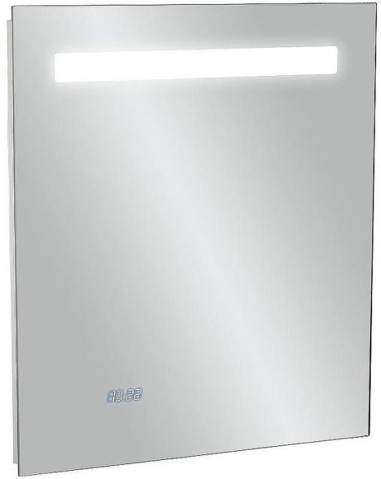 Зеркало Jacob Delafon Parallel 60 EB1430-NF с подсветкой и подогревом с сенсорным выключателем и часами
