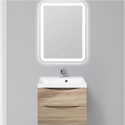 Тумба под раковину BelBagno Marino 60 MARINO-600-2C-SO-WO-P подвесная Rovere Bianco