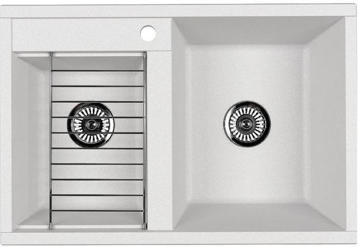 Кухонная мойка Aquaton Делия 78 DBL 1A723132DE240 Жемчуг