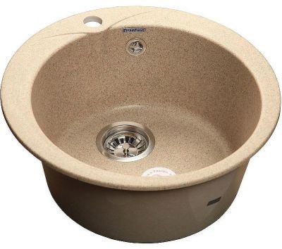 Кухонная мойка GranFest Rondo GF-R480 Песочная