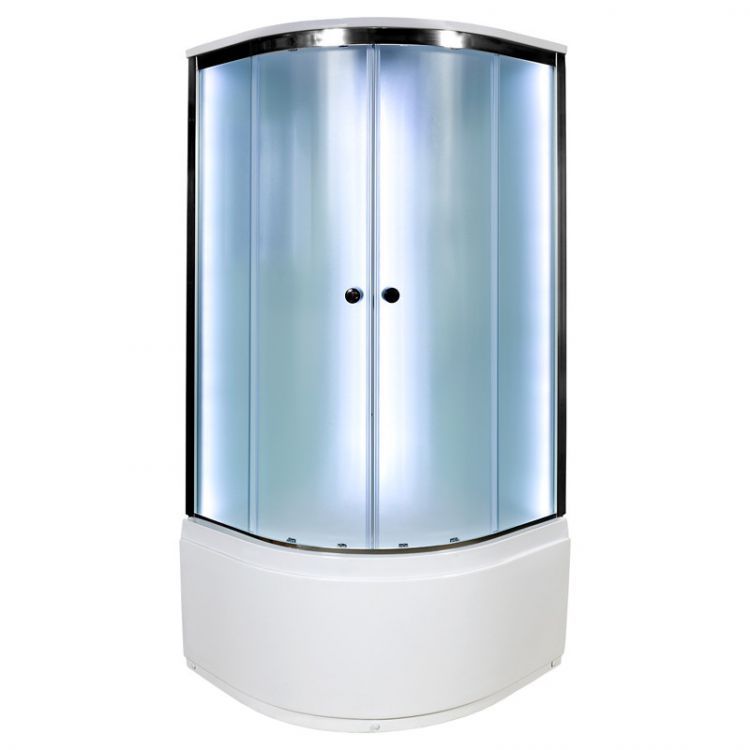 Душевая кабина Deto D10S LED 100x100x220 Душевая кабина Deto D10S LED 100x100x220