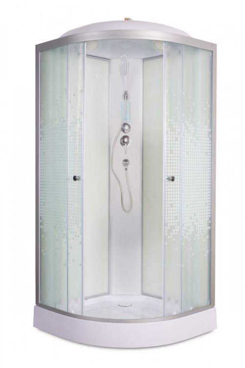 Душевая кабина Deto L 908 с электрикой 80x80x215 Душевая кабина Deto L 908 с электрикой 80x80x215