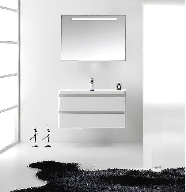 Тумба с раковиной Parly Spa Gucci 60 Gucci60 10116 подвесная Белая глянцевая Тумба с раковиной Parly Spa Gucci 60 Gucci60 10116 подвесная Белая глянцевая