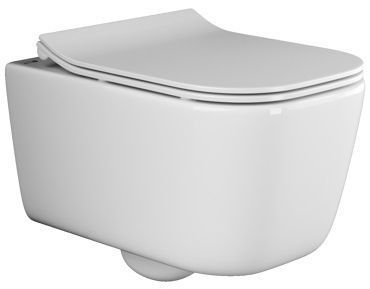 Подвесной унитаз CERAMICANOVA New Day Rimless CN3005