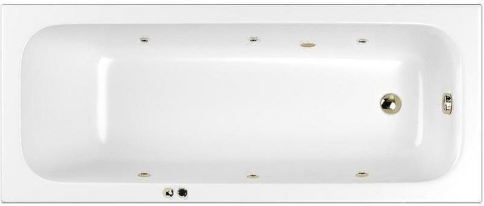 Акриловая ванна Whitecross Vibe 180x75 0105.180075.100.SOFT.BR с гидромассажем