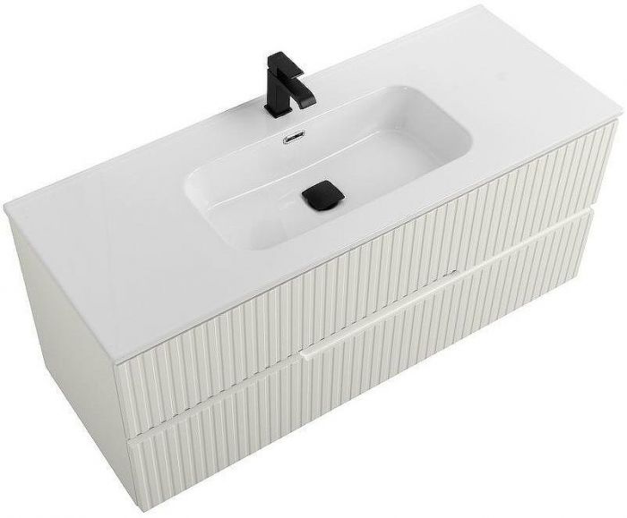 Тумба под раковину Cezares Duet-N 120 DUET-N-1200-2C-SO-AS-P подвесная Альпака брашированная