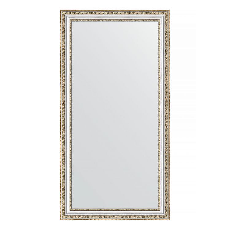 Зеркало EVOFORM  DEFENITE BY 1057 55x105 золотые бусы на серебре 60 мм в багетной раме