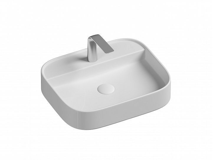 Умывальник CERAMICANOVA Element чаша накладная прямоугольная CN6034