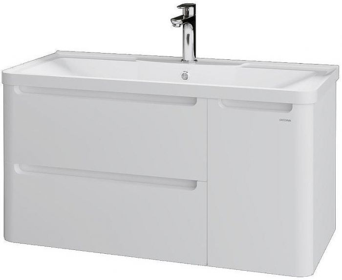 Тумба под раковину Grossman Адель 90 109003 подвесная Белая