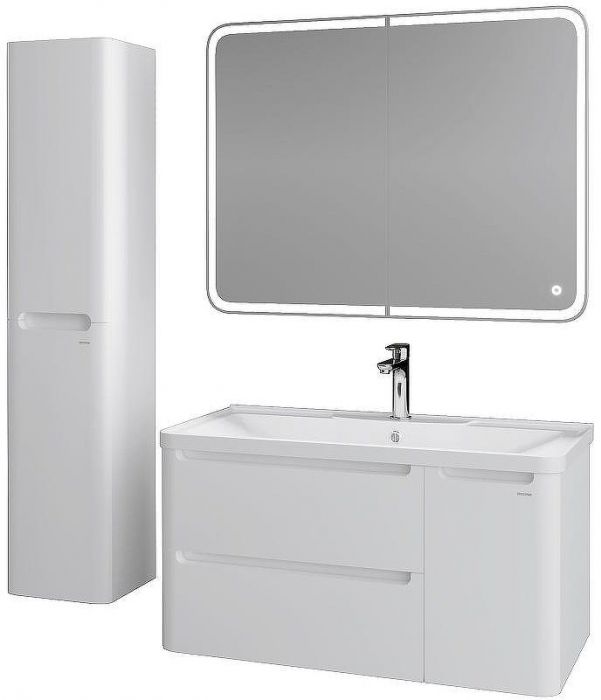 Тумба под раковину Grossman Адель 90 109003 подвесная Белая