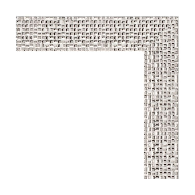 Зеркало EVOFORM  DEFENITE BY 3196 61x111 мозаика хром 46 мм в багетной раме Зеркало EVOFORM  DEFENITE BY 3196 61x111 мозаика хром 46 мм в багетной раме