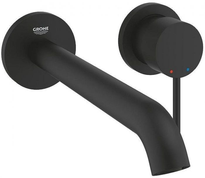 Смеситель для раковины Grohe Essence New 29193KF1 цвет Черный матовый