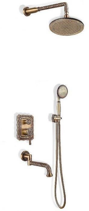 Душевая система Bronze de Luxe Windsor 10137R Бронза