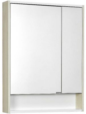Зеркальный шкаф Aquaton Рико 65 1A215202RIB90 Белый Ясень фабрик