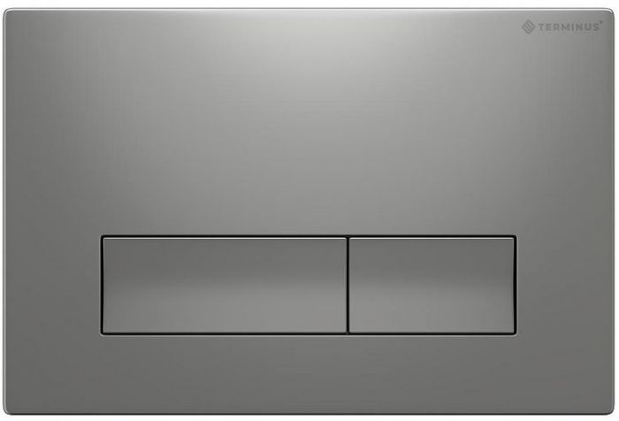 Клавиша смыва Terminus 72K24х16M цвет Хром матовый